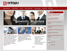 Tablet Screenshot of antapu.com.tr